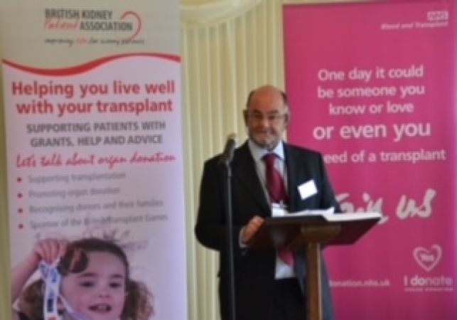TDMS Speaker Andy Demaine - Longest Kidney Transplant Survivor